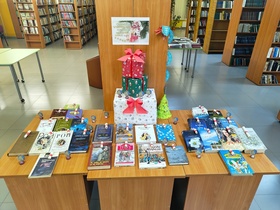 «Книга в праздник нас зовет – на пороге Новый год»