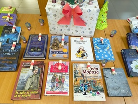 «Книга в праздник нас зовет – на пороге Новый год»